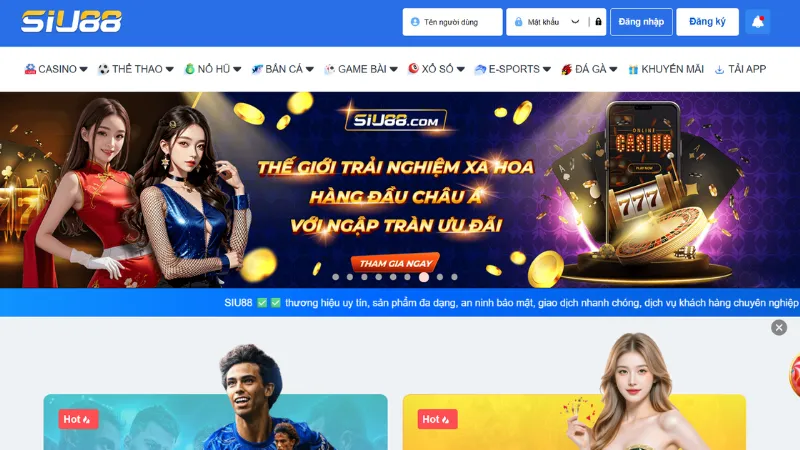 Giới thiệu về SIU88 – Nhà cái cá cược tại thị trường Việt Nam