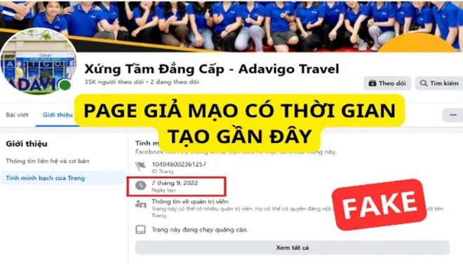 Tình trạng mạo danh các cơ sở lưu trú uy tín đang diễn biến phức tạp khi tội phạm liên tục tung ra các website và tài khoản Facebook giả mạo.
