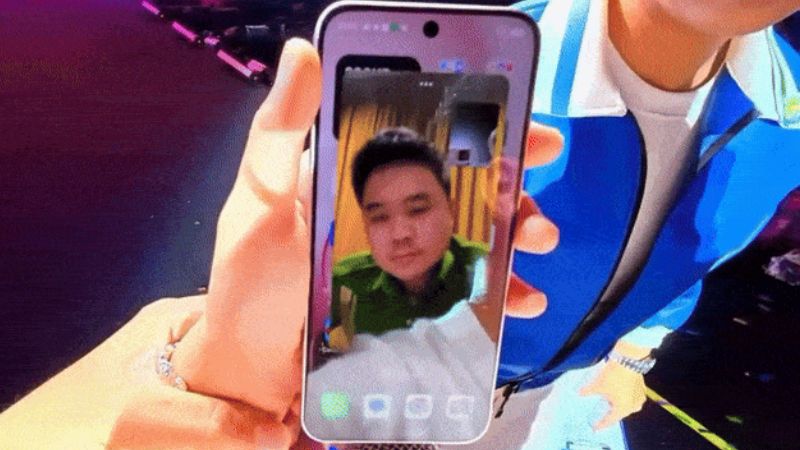 Giao diện cuộc gọi mạo danh Công an thường thấy trên điện thoại