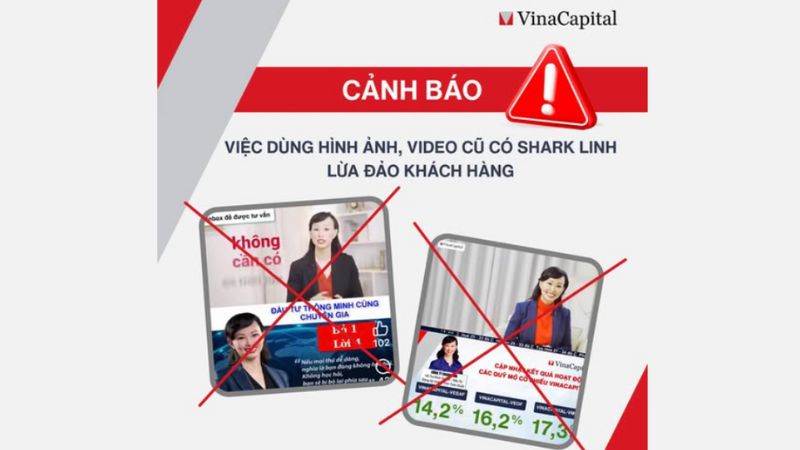 Mạo danh VinaCapital và Shark Linh