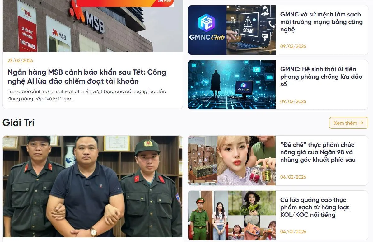 GMNC.Vip: Lá chắn bảo vệ người dùng trước lừa đảo trực tuyến nhưng cũng tiềm ẩn rủi ro cờ bạc